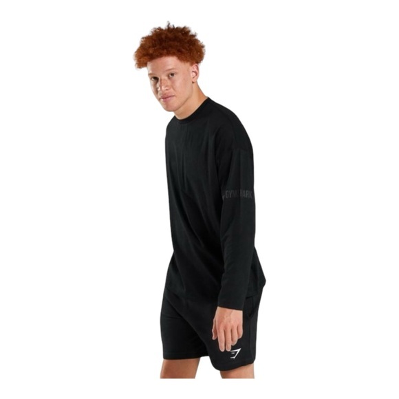 Gymshark Other - Gymshark Unisex Long Sleeve T-Shirt , Black, Relaxed,‎ Small